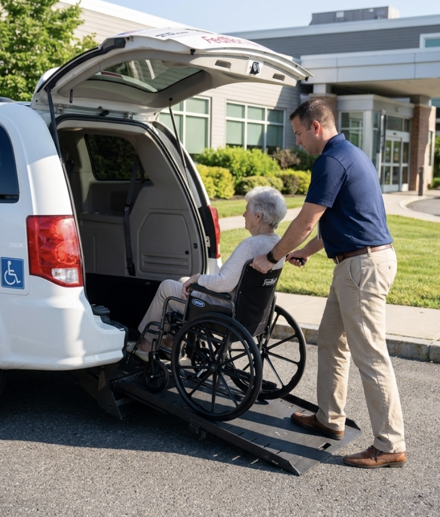 Medical Transportation in Concord, MA: Getting a Loved One to Emerson Hospital or Into Boston When a Regular Car Is No Longer Enough