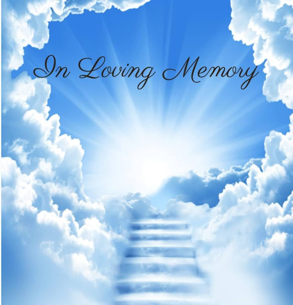 In Loving Memory of Fednor — stairway to heaven through clouds