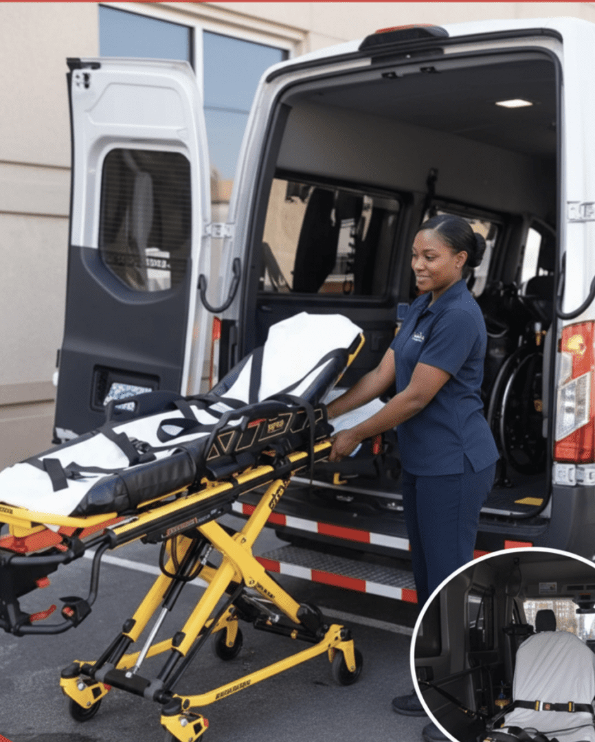 FedNor non-emergency stretcher transport vehicle